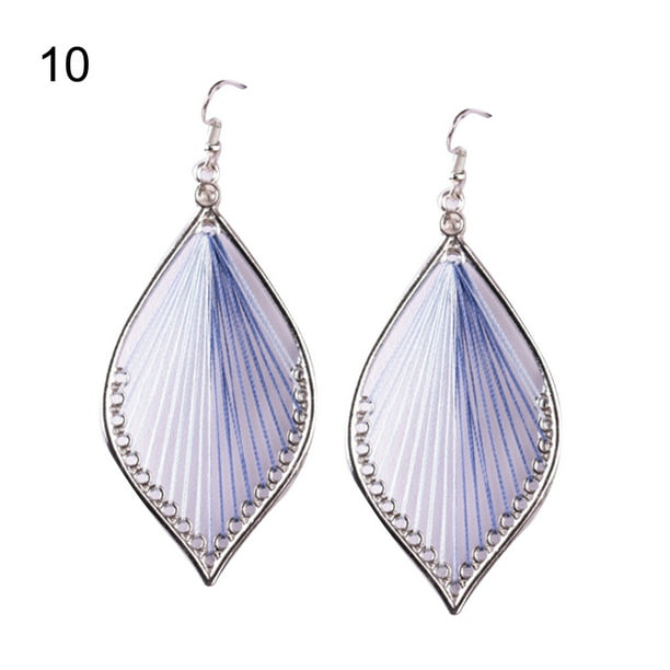 Details about  / Two Tone Plated Geometric Design 925 Silver Handmade Hook Earrings Jewelry